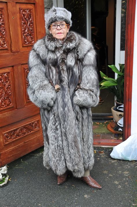 fur coat mature granny Search